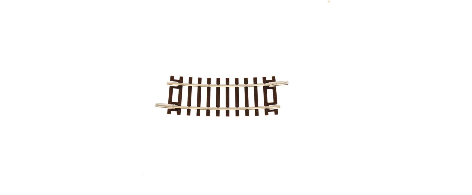 Roco 4080210 Gebogenes Gleis R2 10° 365 mm 1:120 Spur TT Neu
