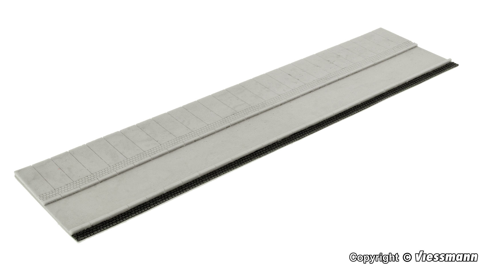 Vollmer 48254 Gehweg mit Bordstein für Seitenstreifen 1:87 Spur H0