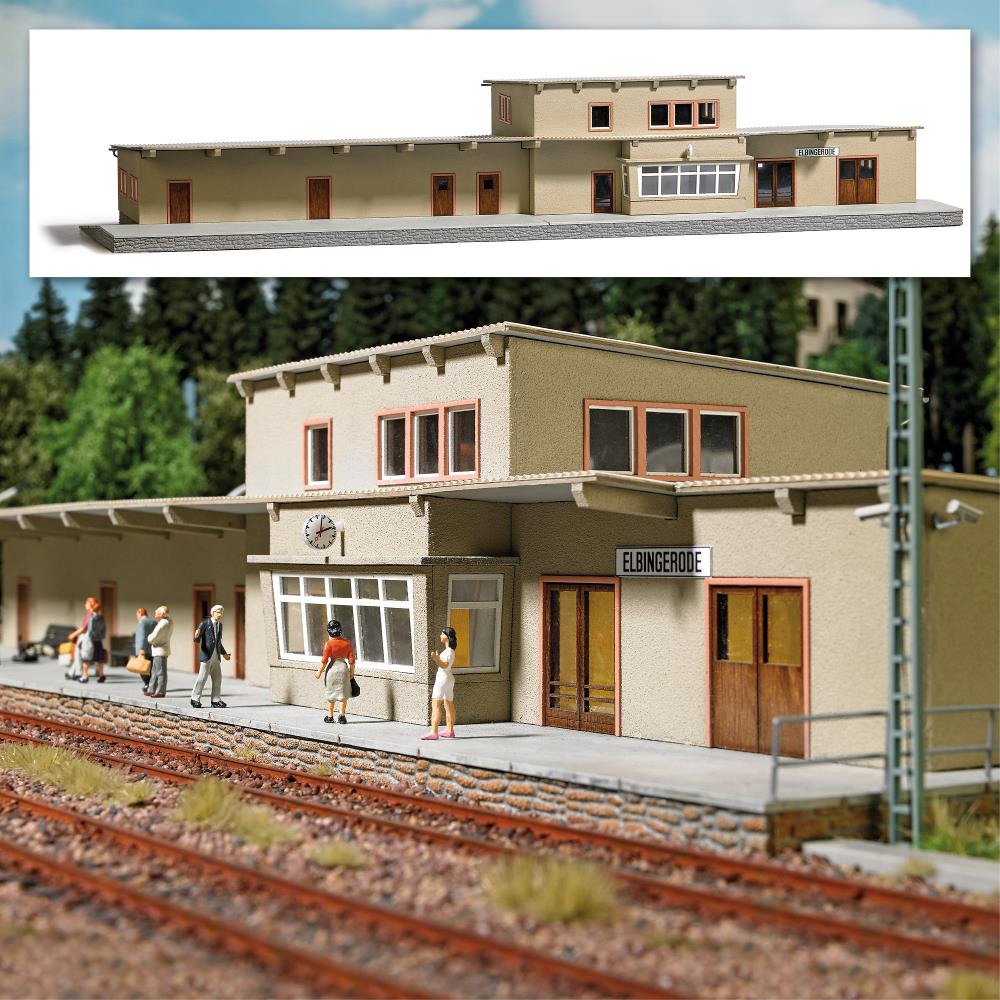 Busch 8776 Bahnhof Elbingerode 1:120 Spur TT Bausatz Neu OVP