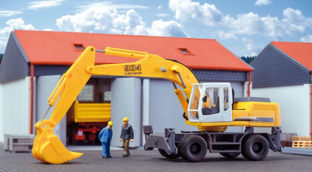 Kibri 11261 H0 LIEBHERR 934 Litronic mit Radfahrwerk