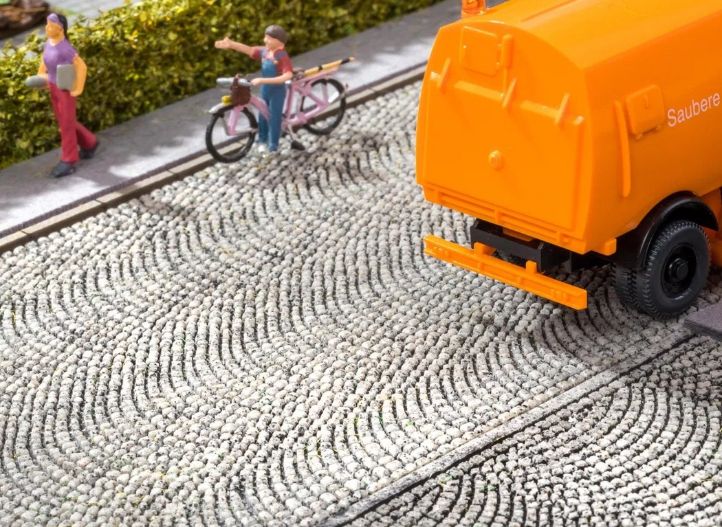 Noch 60314 Struktur-Platz “Kopfsteinpflaster” 1:87 Spur H0 NEU