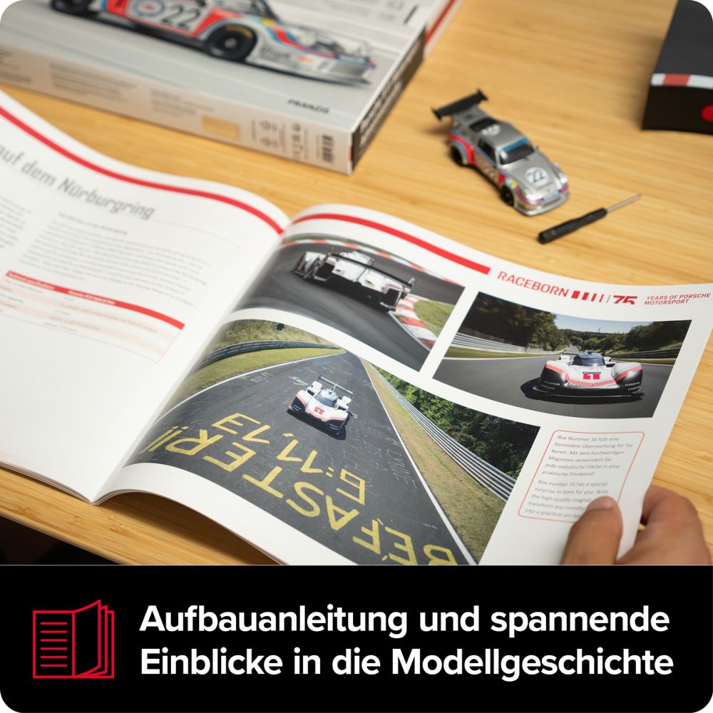 Franzis 67275 Porsche 911 Turbo Motorsport Adventskalender 1:43