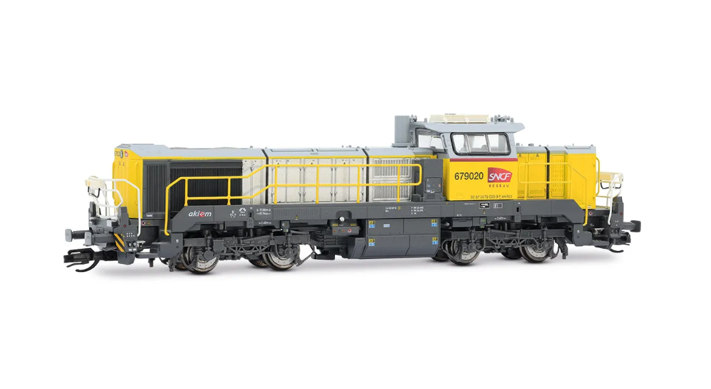 Arnold HN9082 SNCF Réseau Diesellok BB 79000 Vossloh DE 18 Spur TT