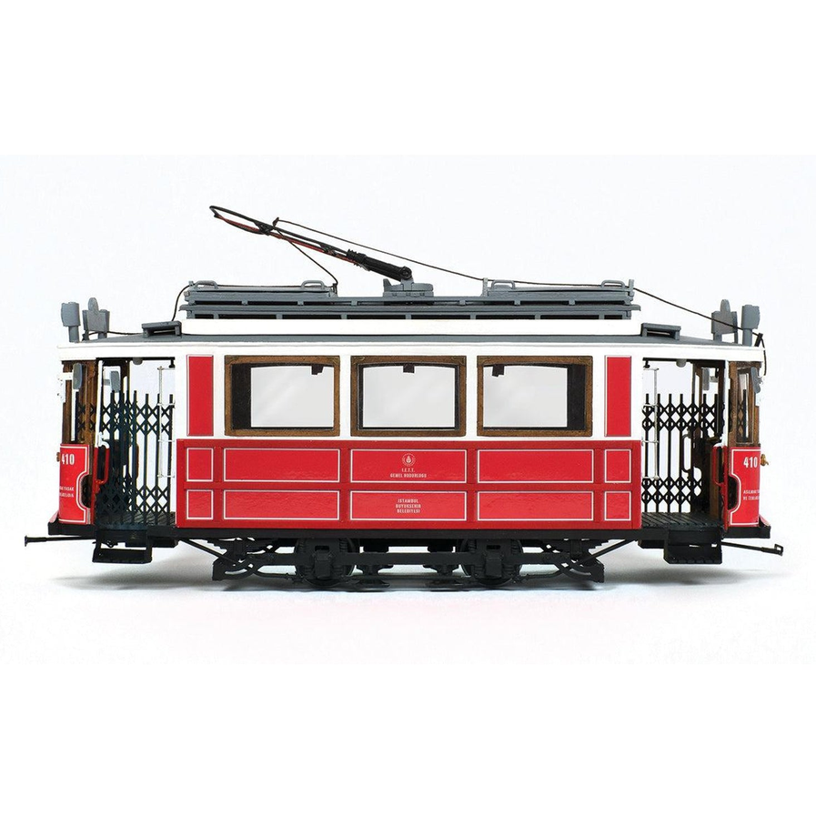 OcCre 53010 Istanbul Straßenbahn 1:24 Holzmodellbausatz NEU OVP