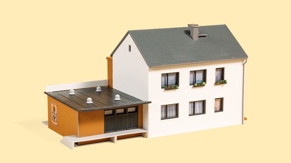 Auhagen 12356 Döner- und Barbershop 1:87/1:120 Spur H0/TT Bausatz