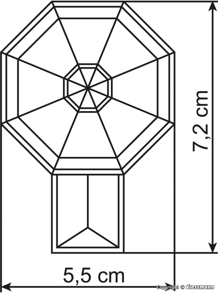 Vollmer 47612 Stille-Nacht-Gedächtniskapelle 1:160 Spur N Bausatz
