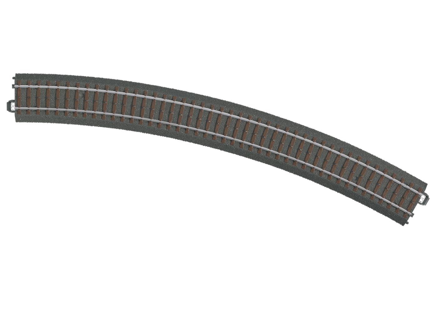 Märklin 24530 Gebogenes C-Gleis Radius R5 = 643,6 mm 1:87 Spur H0