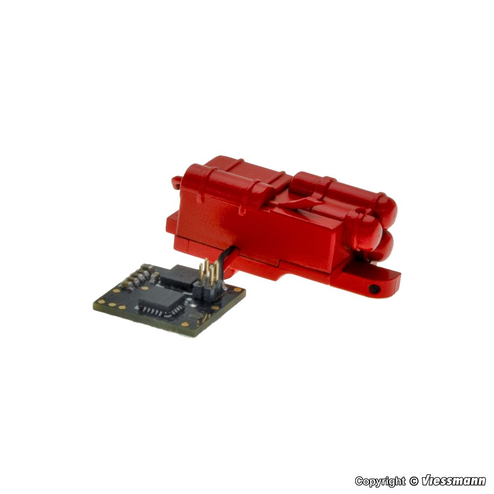 Viessmann 8451 Nachrüst-Set Sound für MB Rundhauber rot Spur H0