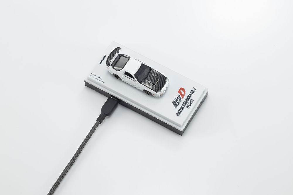 Kyosho 07133LC 1:64 MAZDA SAVANNA RX-7 (FC) INITIAL D WITH LED 1995