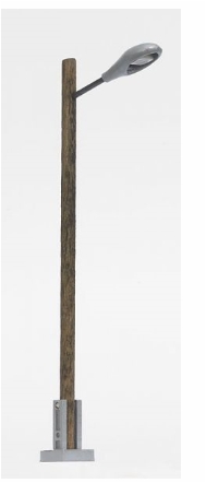 Busch 8734 Lampe mit Holzmast TT