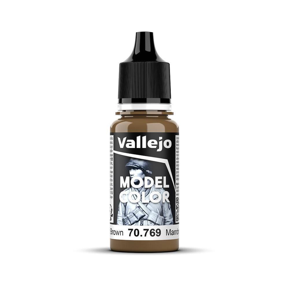 Vallejo 70769 Senfbraun, 18 ml Model Color NEU