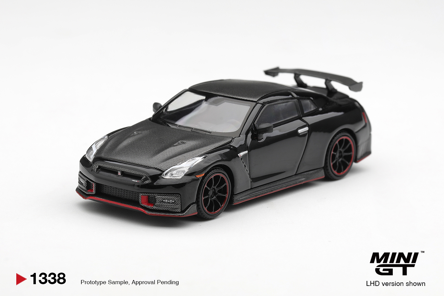 Mini GT 1338 1:64 NISSAN GT-R R35 NISMO BLACK 2024