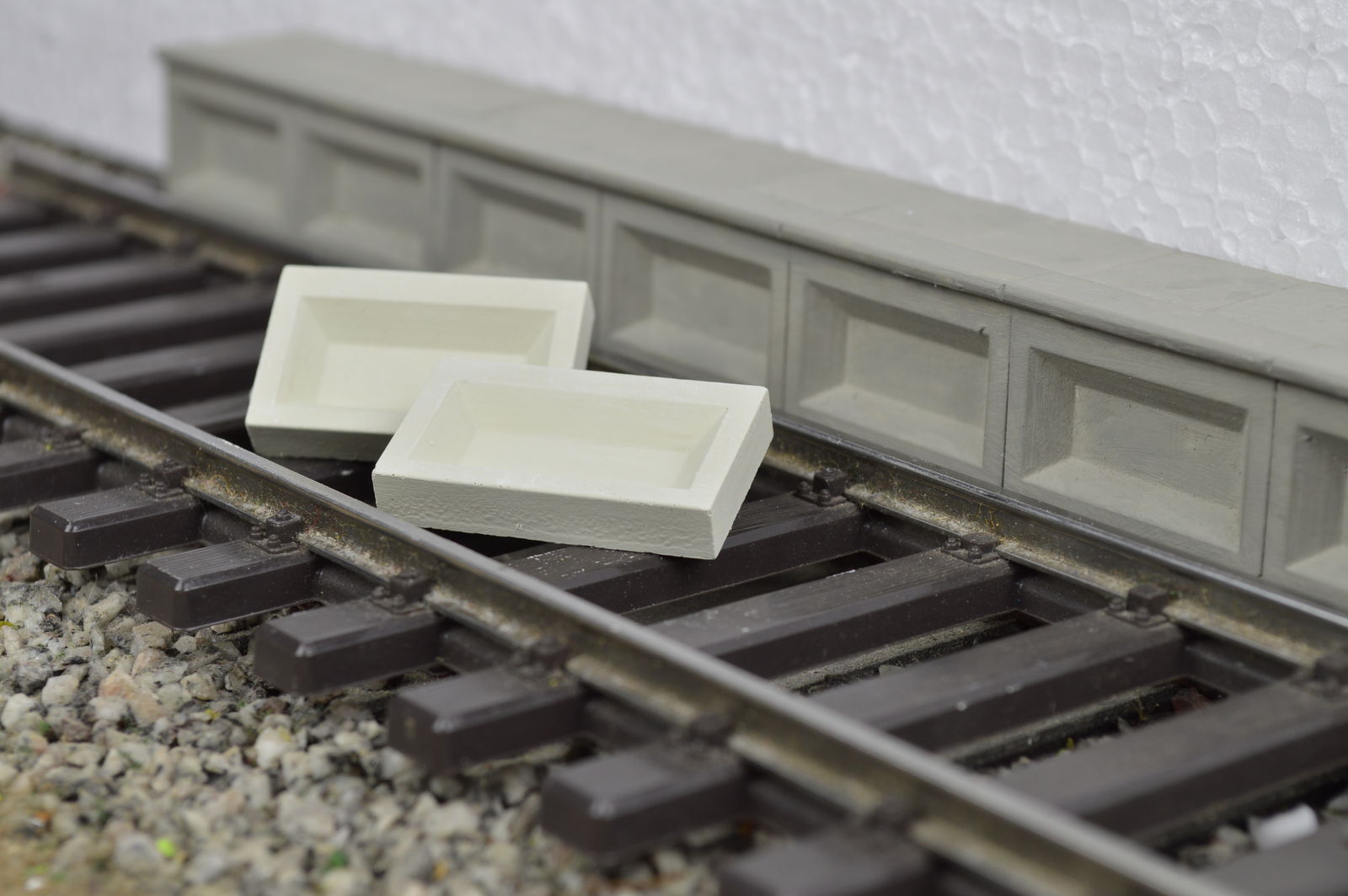 Juweela 24077 Bahnsteigkante 38cm ü SO, 30x (Miniatur)