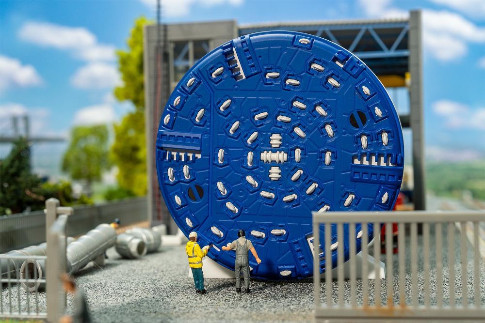 Faller 130897 Tunnelbohrmaschine im Bau 1:87 Spur H0 Bausatz Neu
