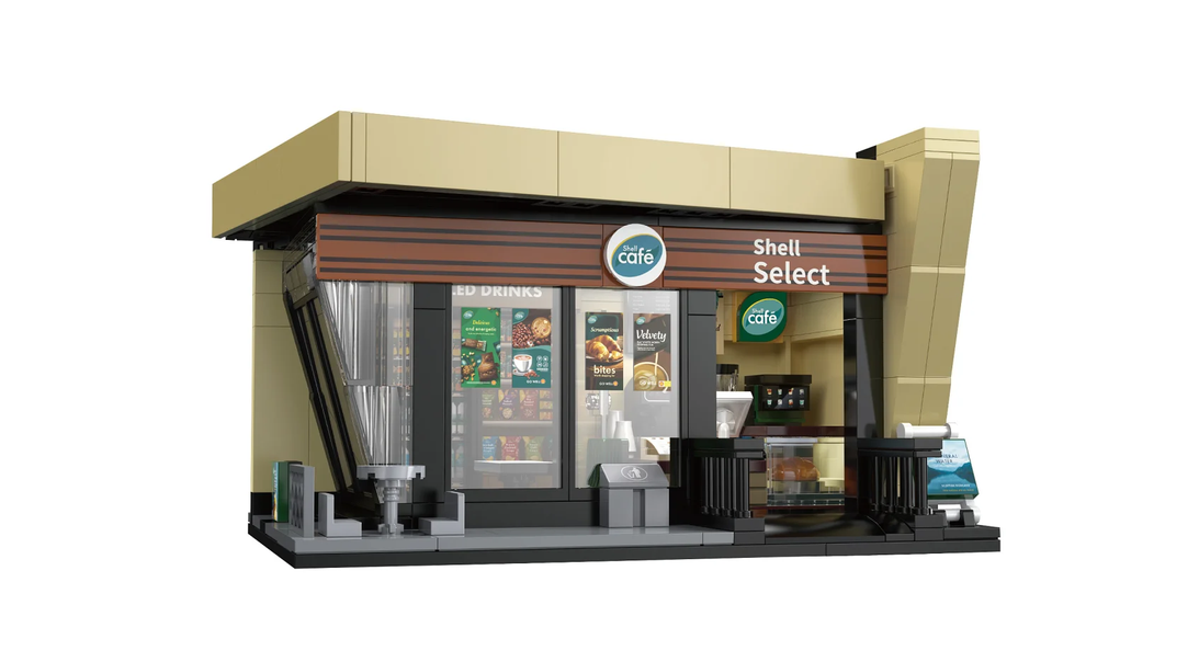 CaDA C66033W Shell Select Café 1:30 Bausatz NEU OVP Bricks