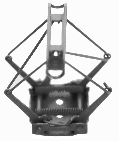 Fleischmann 00677006 Stromabnehmer - rot 1:160 Spur N NEU