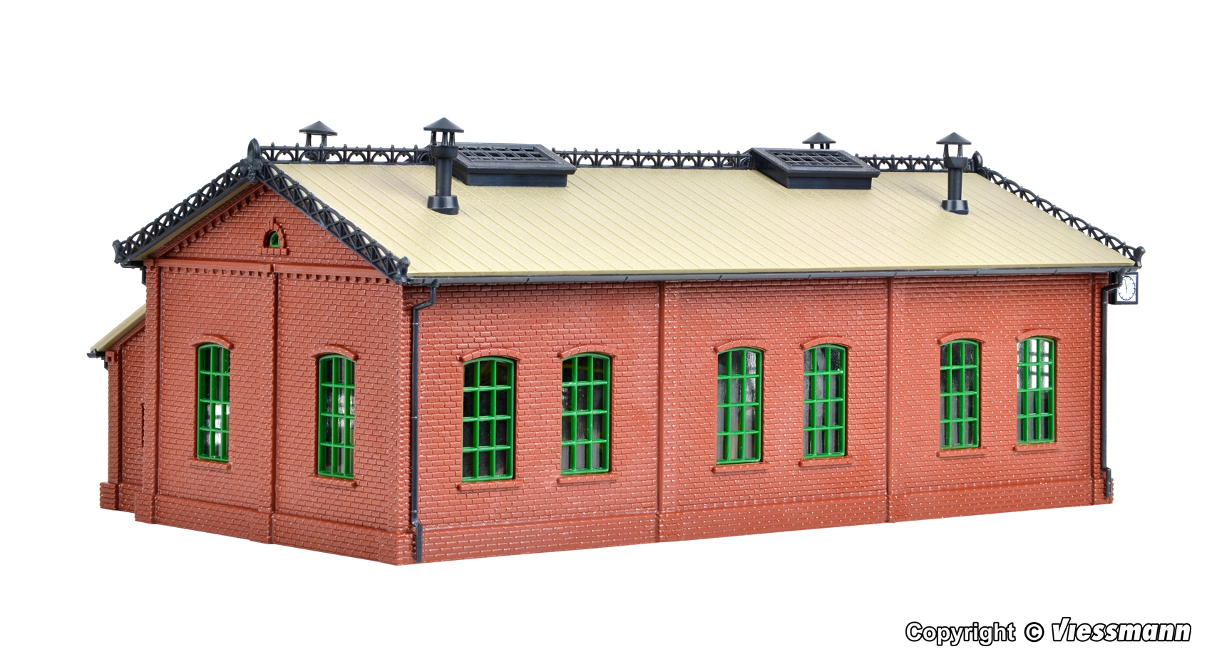 Vollmer 47608 Lokschuppen zweiständig 1:160 Spur N Bausatz Neu