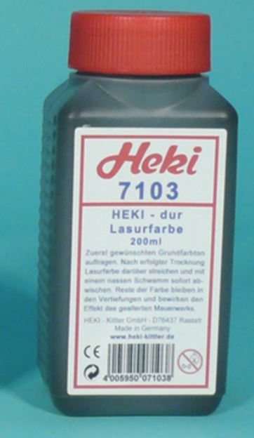 Heki 7103 Lasurfarbe 200 ml - Neu - OVP