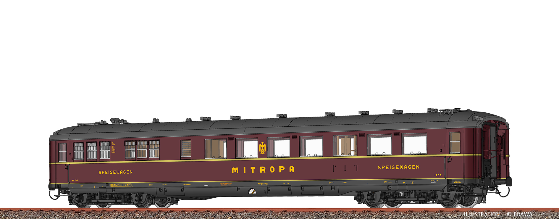 Brawa 51032 H0 PEW Hnbr MITRO. II DC+LED
