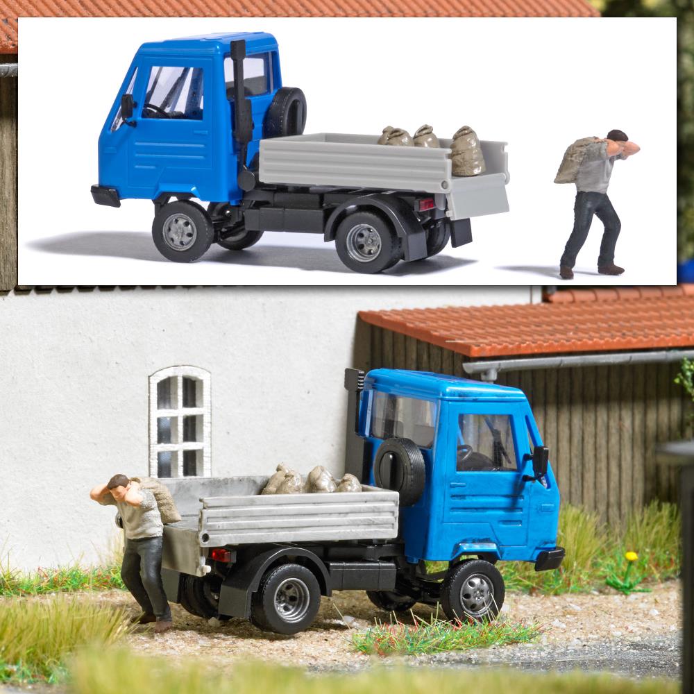 Busch 7929 Action Set Kohleauslieferung 1:87 Spur H0 Neu OVP