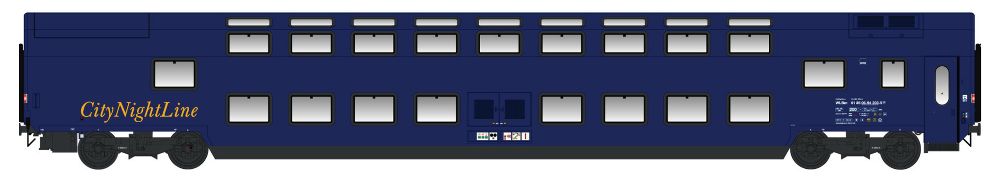 LS Models 49065DC Schlafwagen WLABm CNL, Ep.V Spur H0
