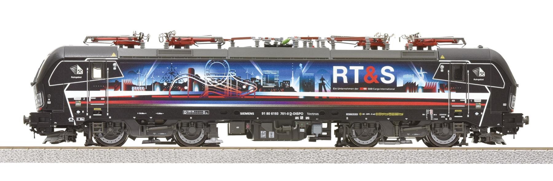 Roco 70684 Elektrolokomotive 193 701-0 Ruhrpiercer 1:87 Spur H0