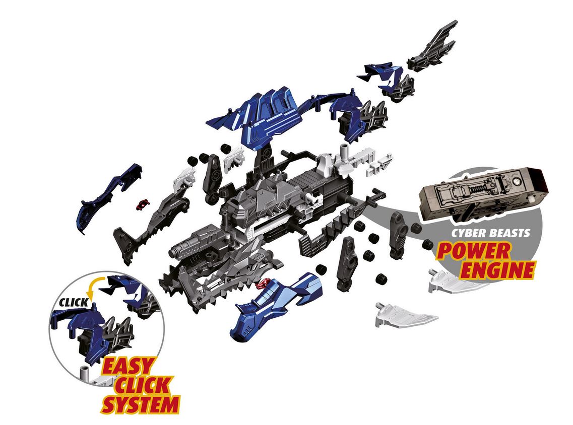 Revell 07851 CyberBeasts HydroFang 1:35 Modellbausatz Neu OVP