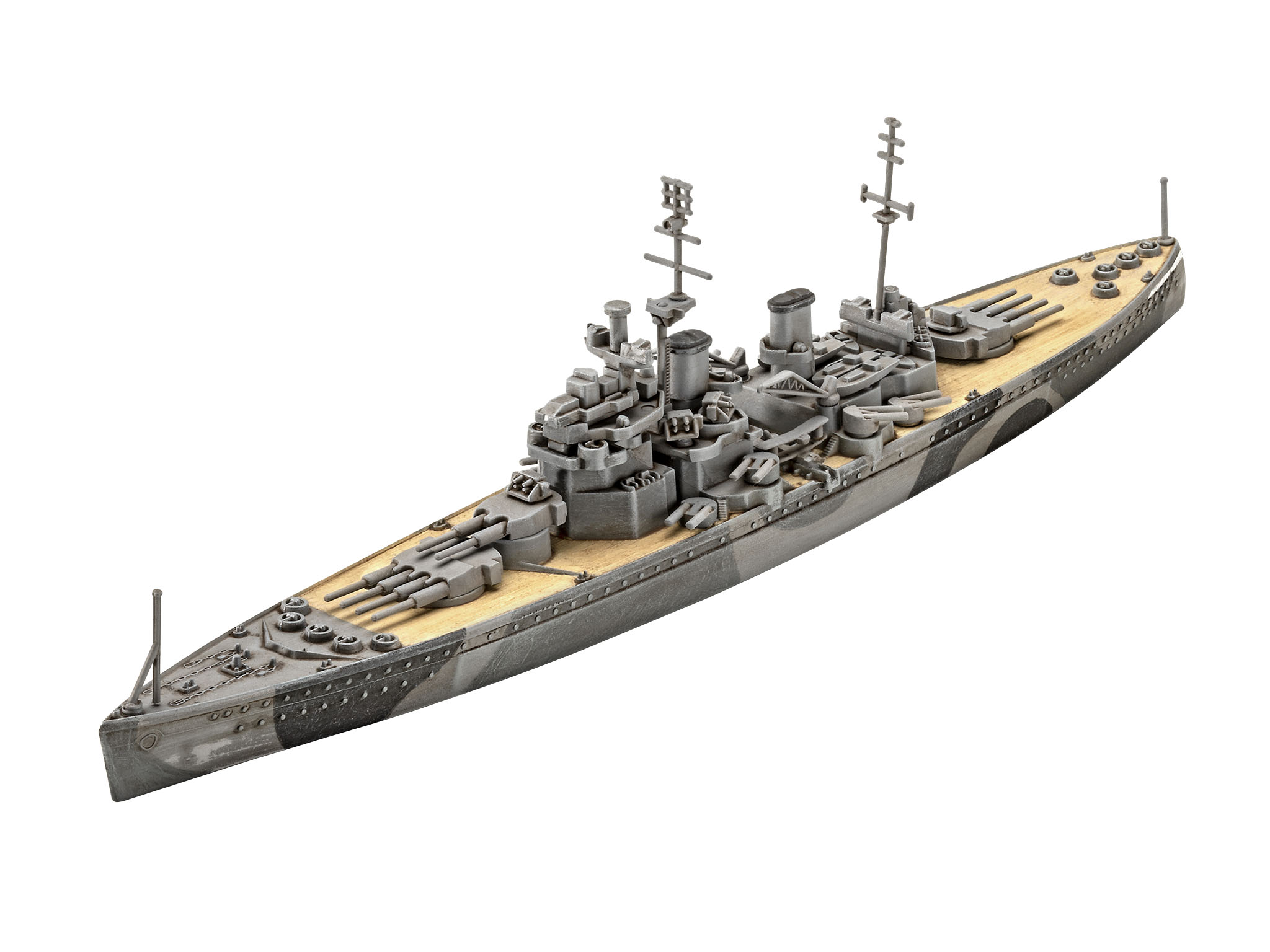 Revell 05182 Battleship HMS Duke of York 1:1200 NEU OVP