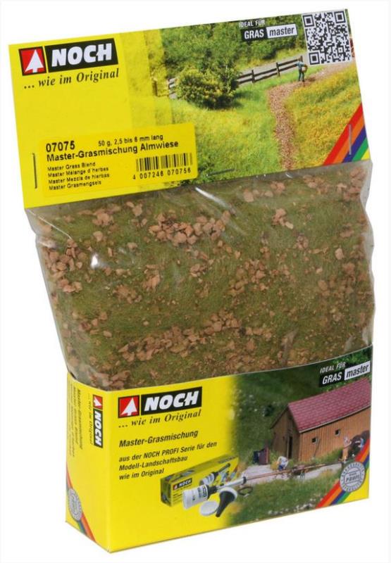 Noch 07075 Master-Grasmischung “Almwiese” - 2,5 bis 6 mm, 50 g