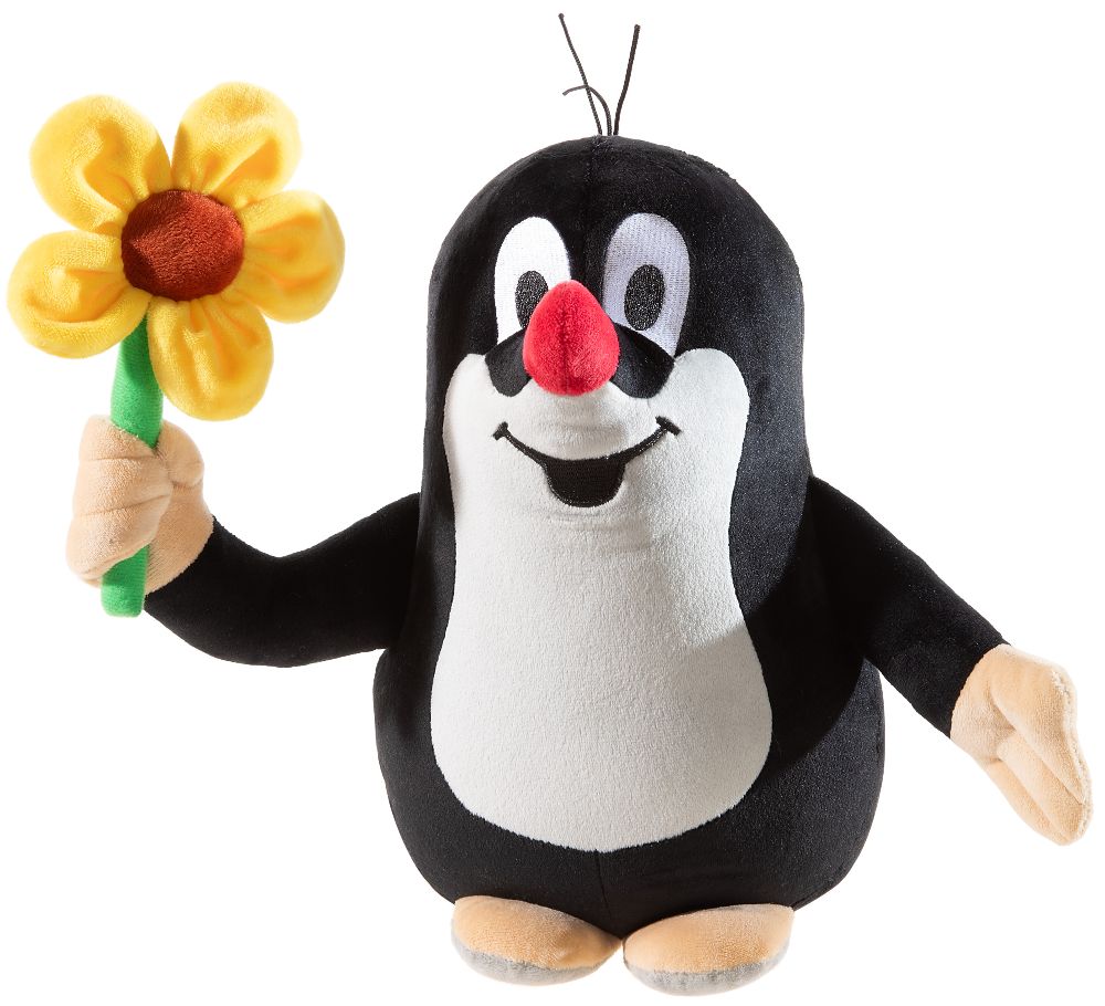 Heunec 632967 KLEINER MAULWURF GRS mit Blume groß 30 cm