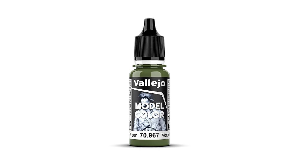 Vallejo 70967 Olivgrün, hell, matt, 18 ml Model Color NEU