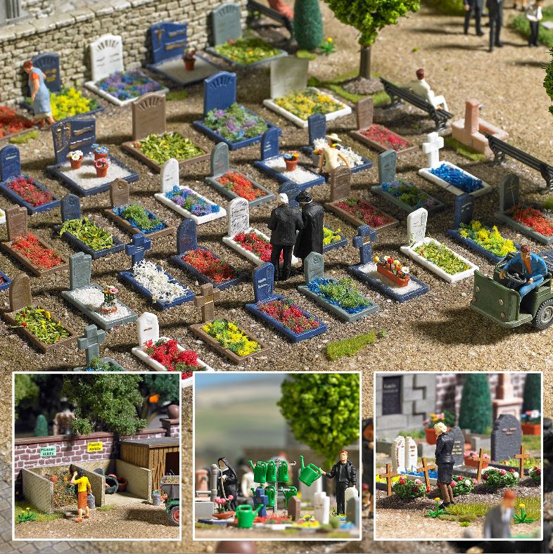 Busch 1090 Friedhof Ausgestaltung