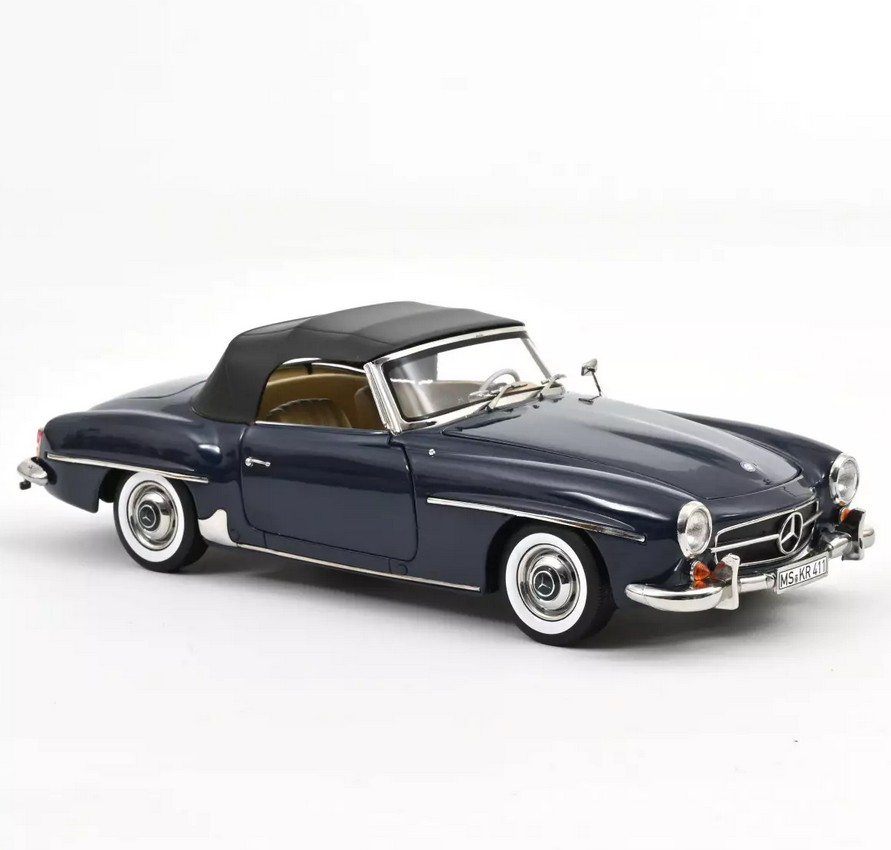 Norev 183403 Mercedes-Benz 190 SL 1957 Mittelblau 1:18 NEU OVP