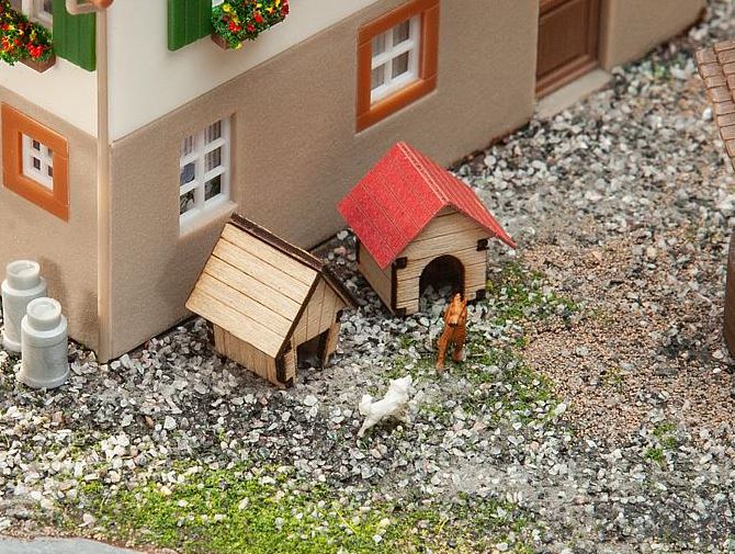 Faller 180309 Hundehütten 1:87 Spur H0 Neu OVP