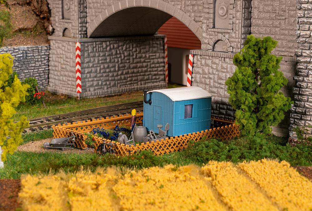 Faller 190090 Jubiläumsmodell Schrebergarten mit Figuren 1:87 Spur H0