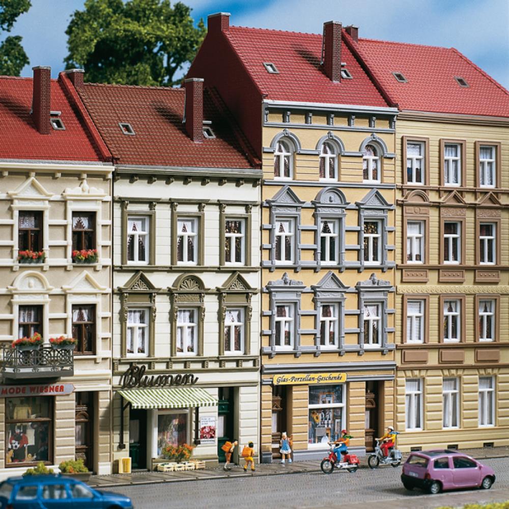 Auhagen 11392 Stadthäuser Schmidtstraße 13/15 - Spur H0 - Bausatz