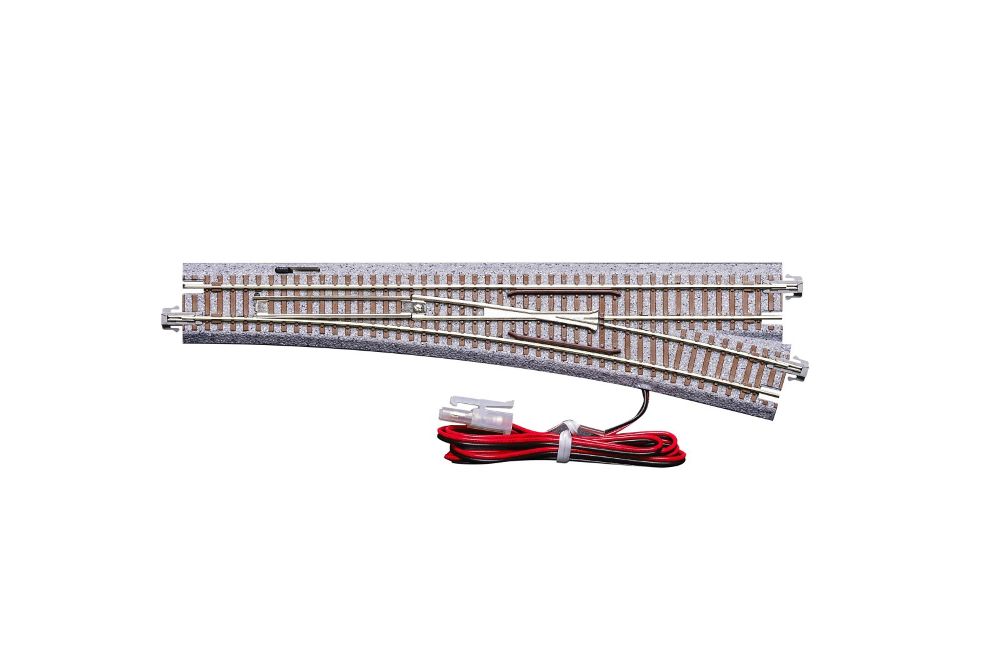 Kato 20-215 Elektrische Weiche, rechts, R718 mm, 15° Spur N