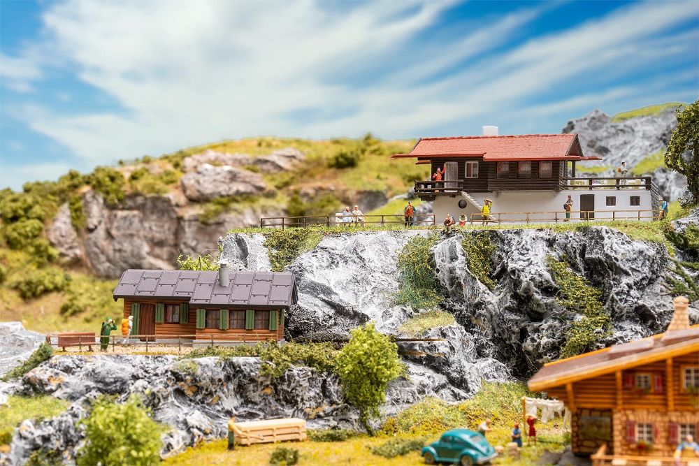 Faller 232131 Jägerhaus und Berggasthof 1:160 Spur N Bausatz NEU
