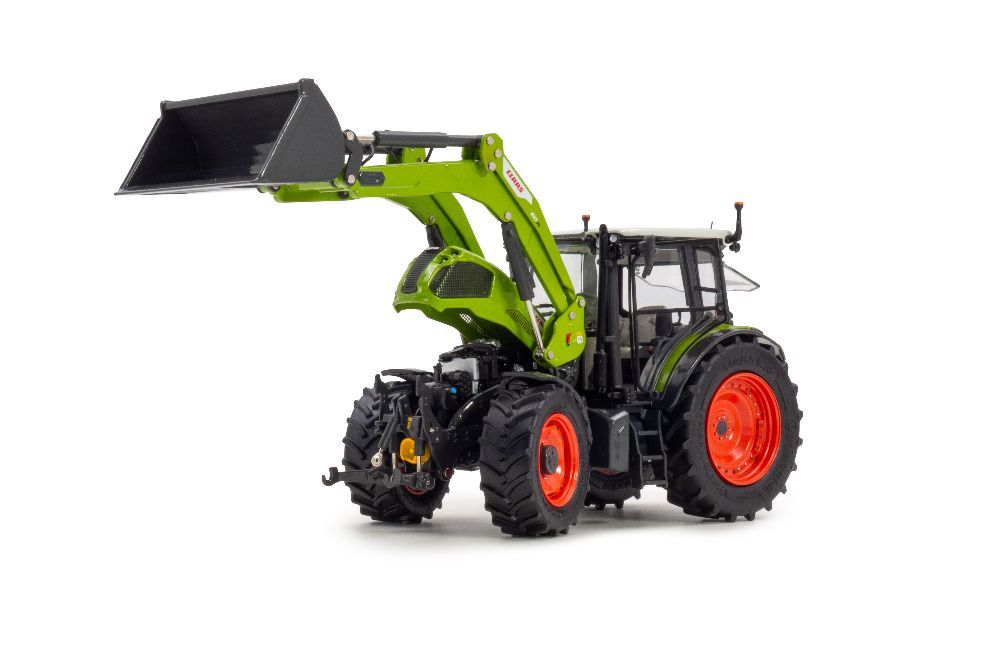 ROS 302655 Claas Axos 3.95 + FL 100 1:32 Spur 1 Standmodell NEU