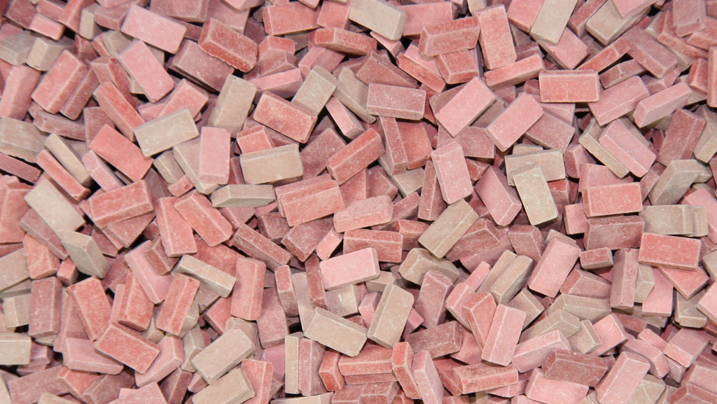 Juweela 24034 Ziegel (RF) ziegelrot Mix, 2000x (Miniatur)