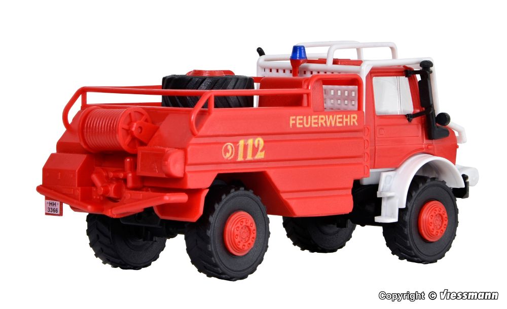 Kibri 18270 Feuerwehr UNIMOG Waldbrandlöschfahrzeug 1:87