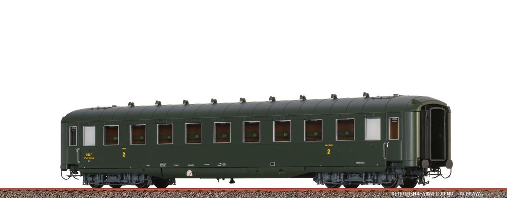 Brawa 51124 Personenwagen B10myfi SNCF 1:87 Spur H0 DC+ LED