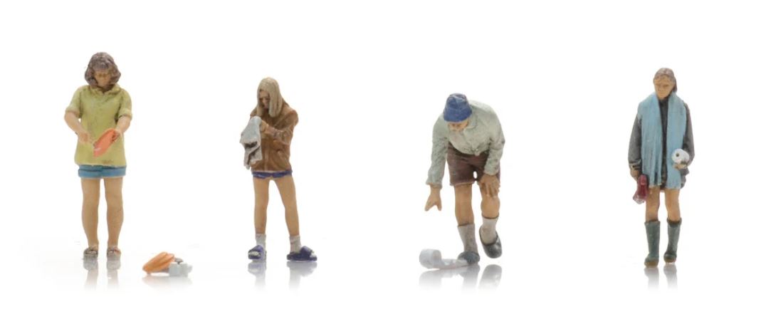 Artitec 5870097 Campingglück am Morgen 1:87 Spur H0 Neu OVP Figuren