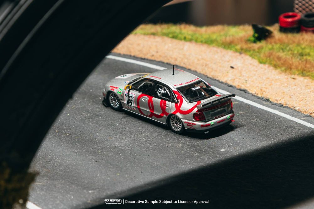 Tarmac Works T64-077-96BTC45 1:64 AUDI A4 QUATTRO FRANK BIELA BTCC CHAMPION 1996