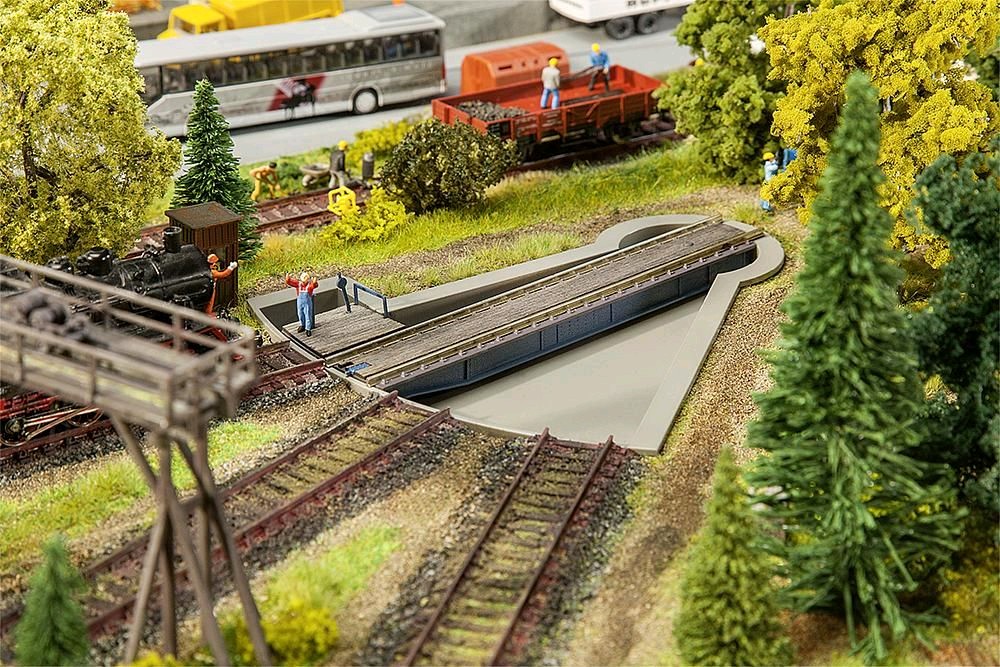 Faller 120275 Segment-Drehscheibe mit Servo 1:87 Spur H0 Bausatz Neu OVP