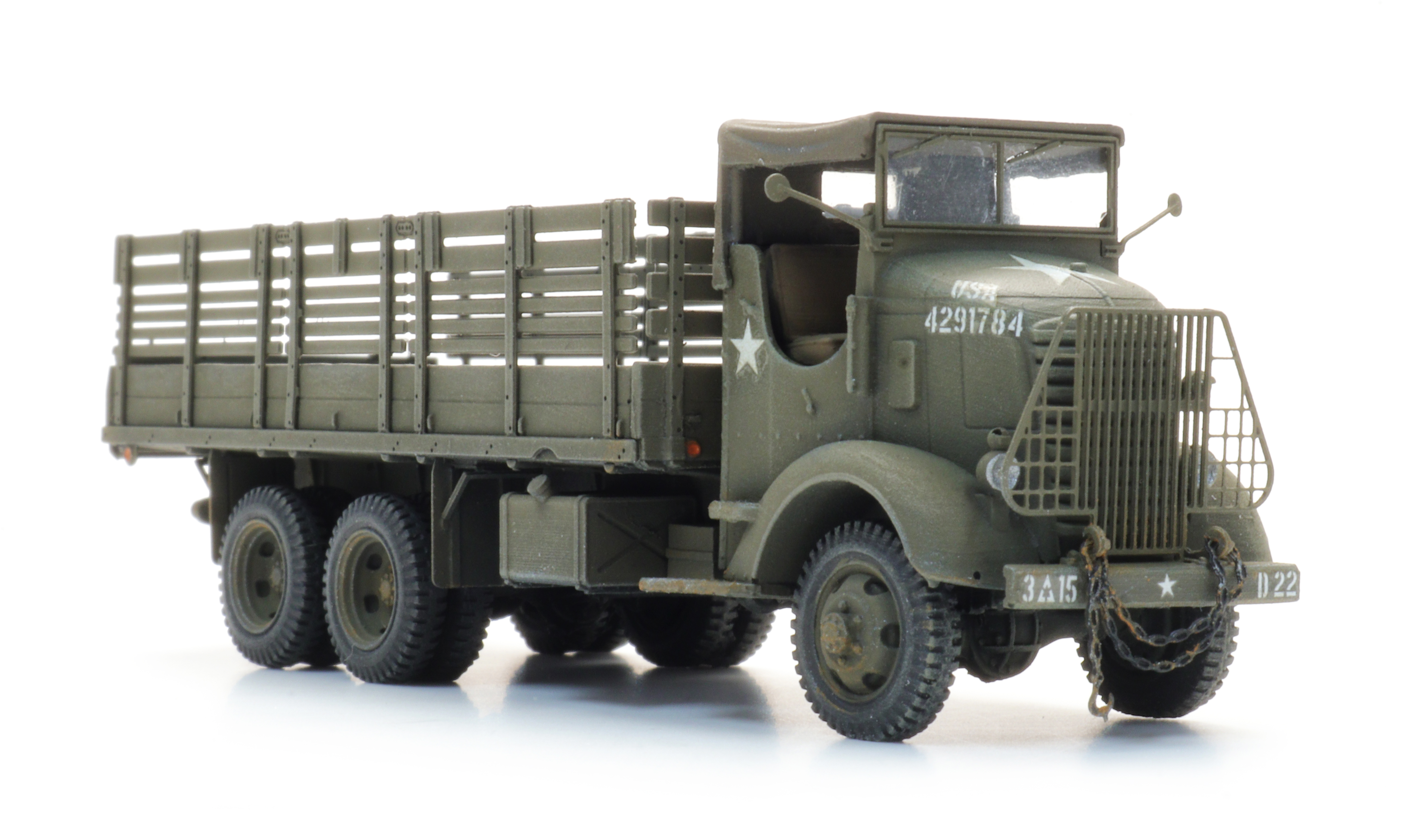 Artitec 1870215 US GMC AFKWX US Army 1:87 Spur H0 Bausatz NEU