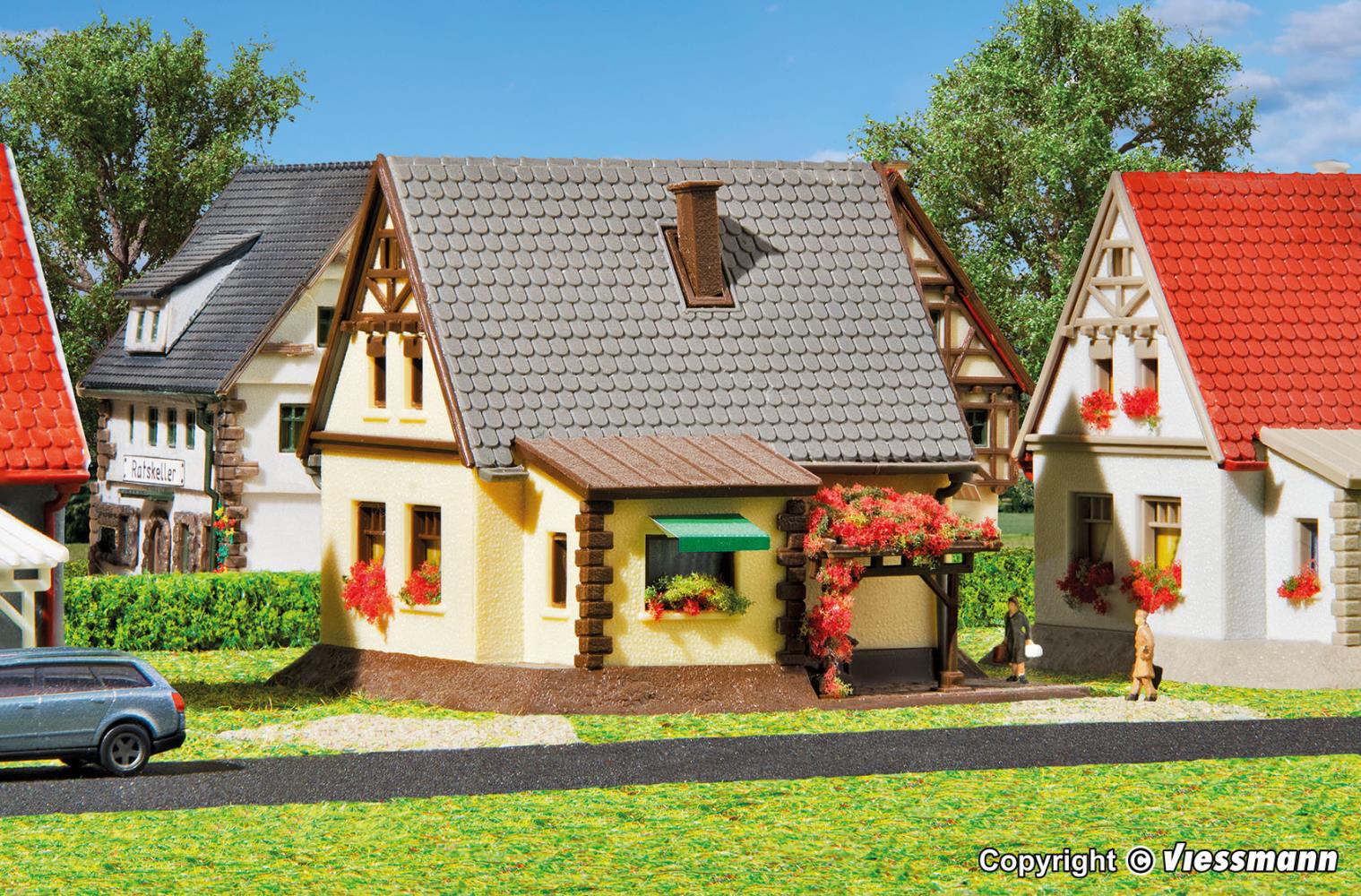 Vollmer 49573 Wohnhaus Adlerstraße 6 1:220 Spur Z Bausatz Neu