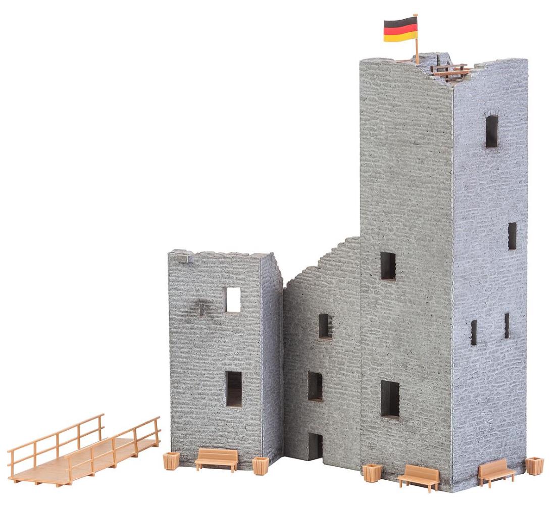 Faller 130585 Burgruine 1:87 Spur H0 Bausatz Neu OVP