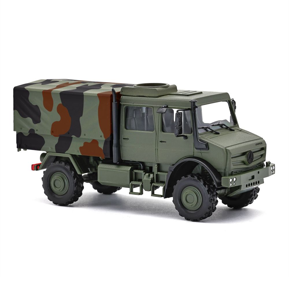 Busch 51087 Mercedes-Benz Unimog U5023 Doppelkabine Militär 1:87