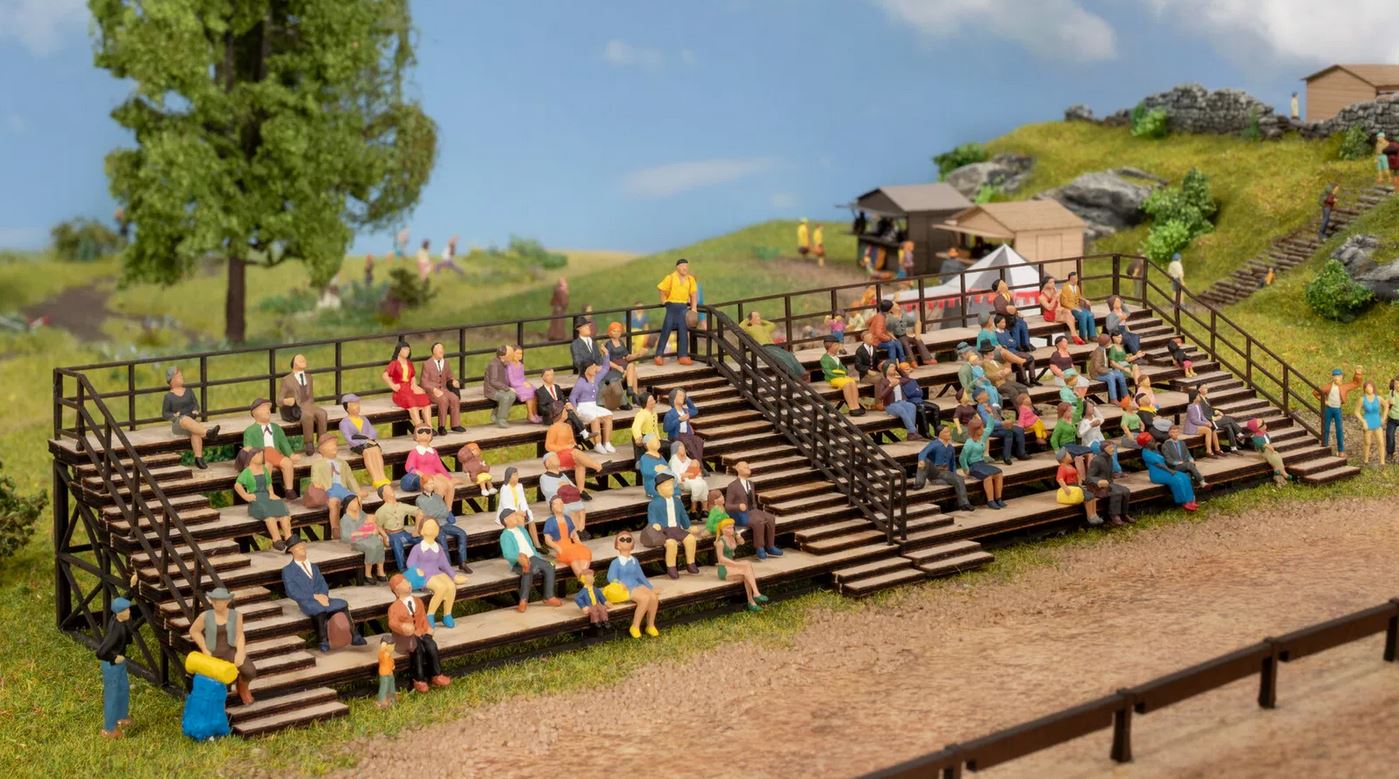 Noch 66829 Tribüne 1:87 Spur H0 Bausatz Neu OVP Laser-Cut